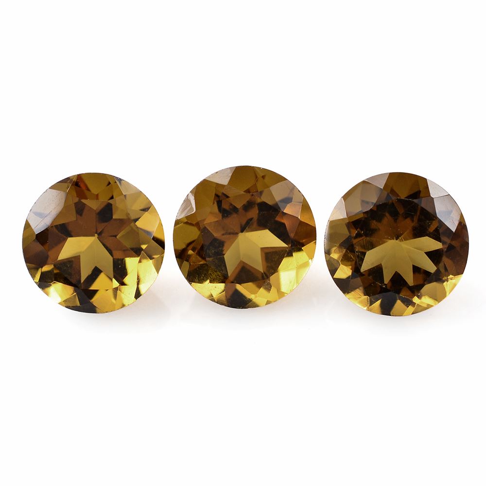 WHISKY QUARTZ CUT ROUND 8MM 1.73 Cts.
