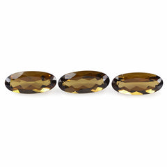 WHISKY QUARTZ CUT OVAL 16X7MM 3.50 Cts.
