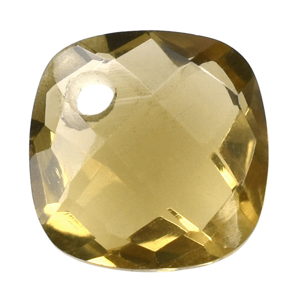 WHISKY QUARTZ BRIOLETTE CUSHION (FULL DRILL) 6MM 0.82 Cts.
