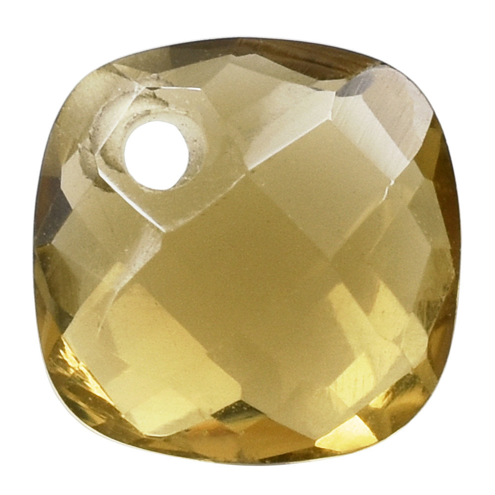 WHISKY QUARTZ BRIOLETTE CUSHION (FULL DRILL) 6MM 0.82 Cts.