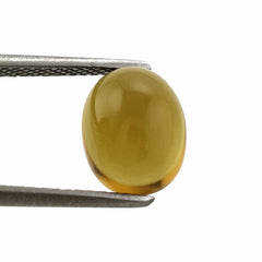 WHISKY QUARTZ OVAL CAB 10X8MM 3.56 Cts.