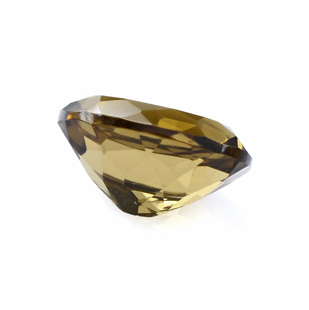 WHISKY QUARTZ CUT OVAL 12X10MM 4.34 Cts.