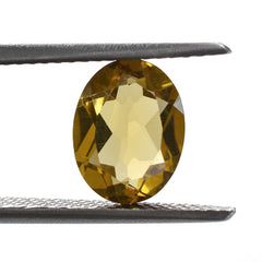 WHISKY QUARTZ CUT OVAL 9X7MM 1.55 Cts.