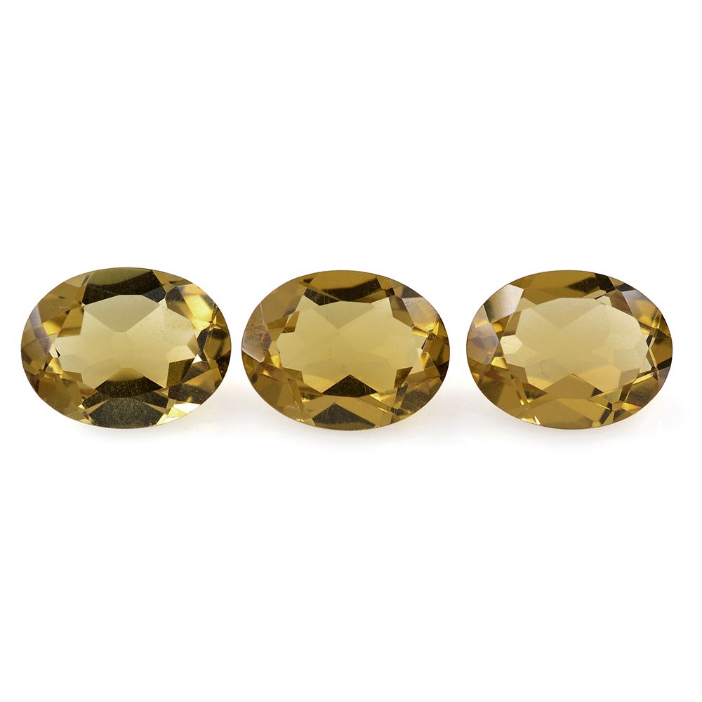 WHISKY QUARTZ CUT OVAL 9X7MM 1.55 Cts.