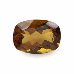 WHISKY QUARTZ CUT CUSHION 14X10MM 6.05 Cts.