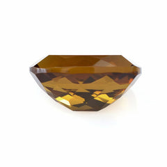 WHISKY QUARTZ CUT CUSHION 14X10MM 6.05 Cts.
