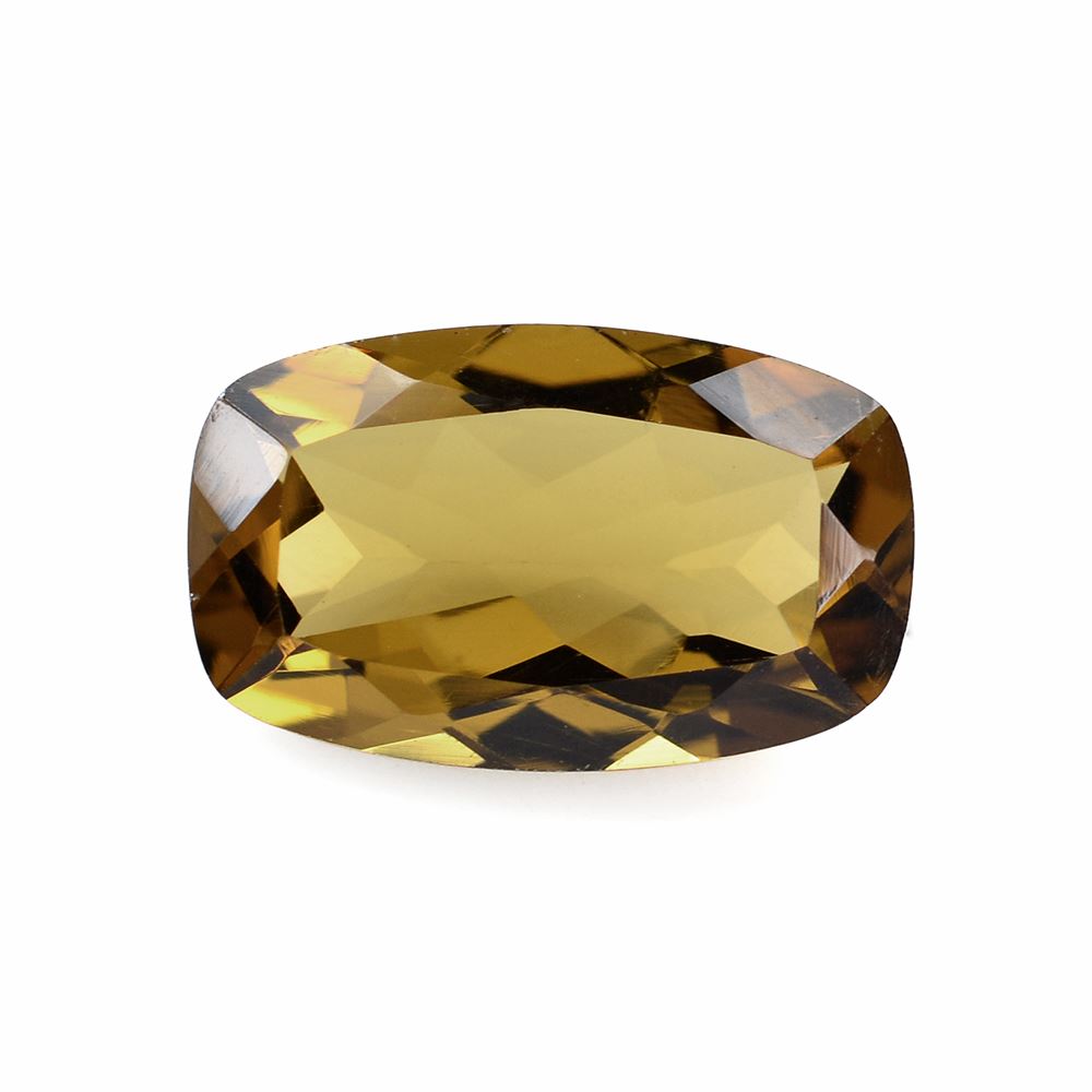 WHISKY QUARTZ CUT CUSHION 16X10MM 6.40 Cts.