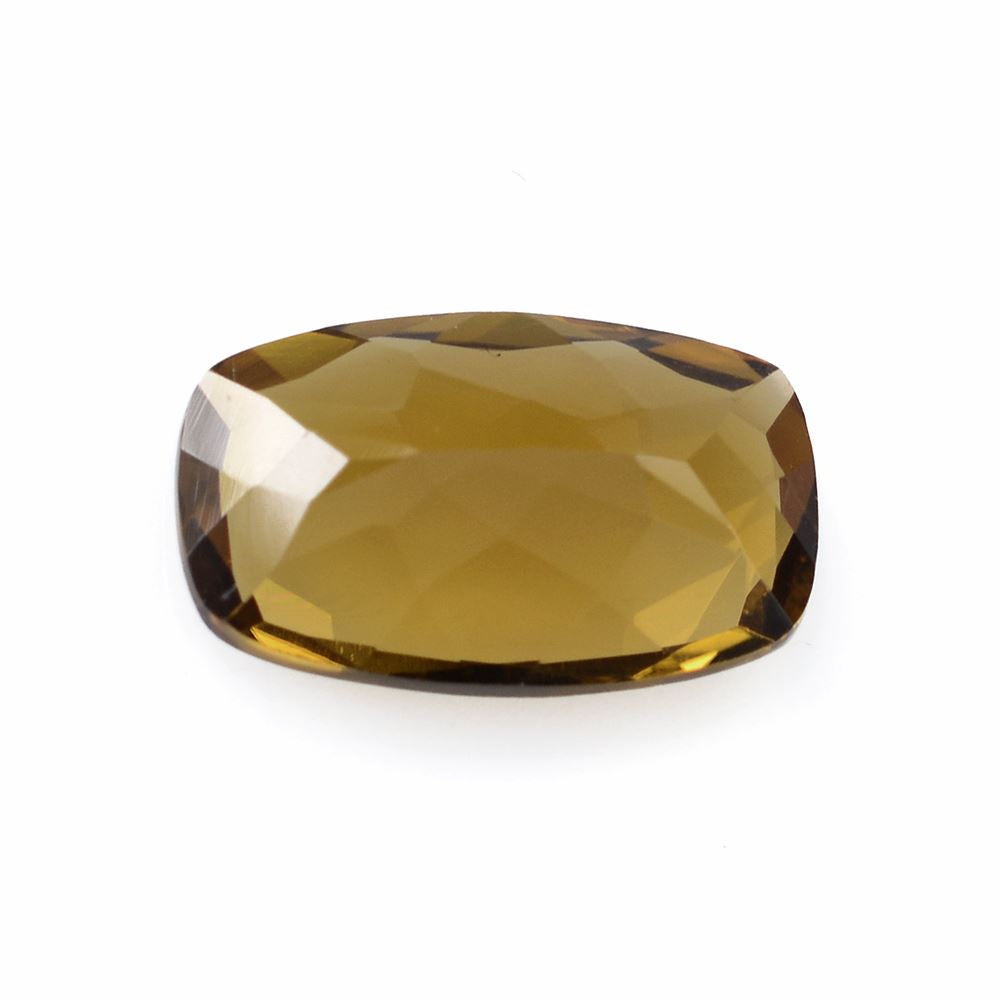 WHISKY QUARTZ CUT CUSHION 16X10MM 6.40 Cts.