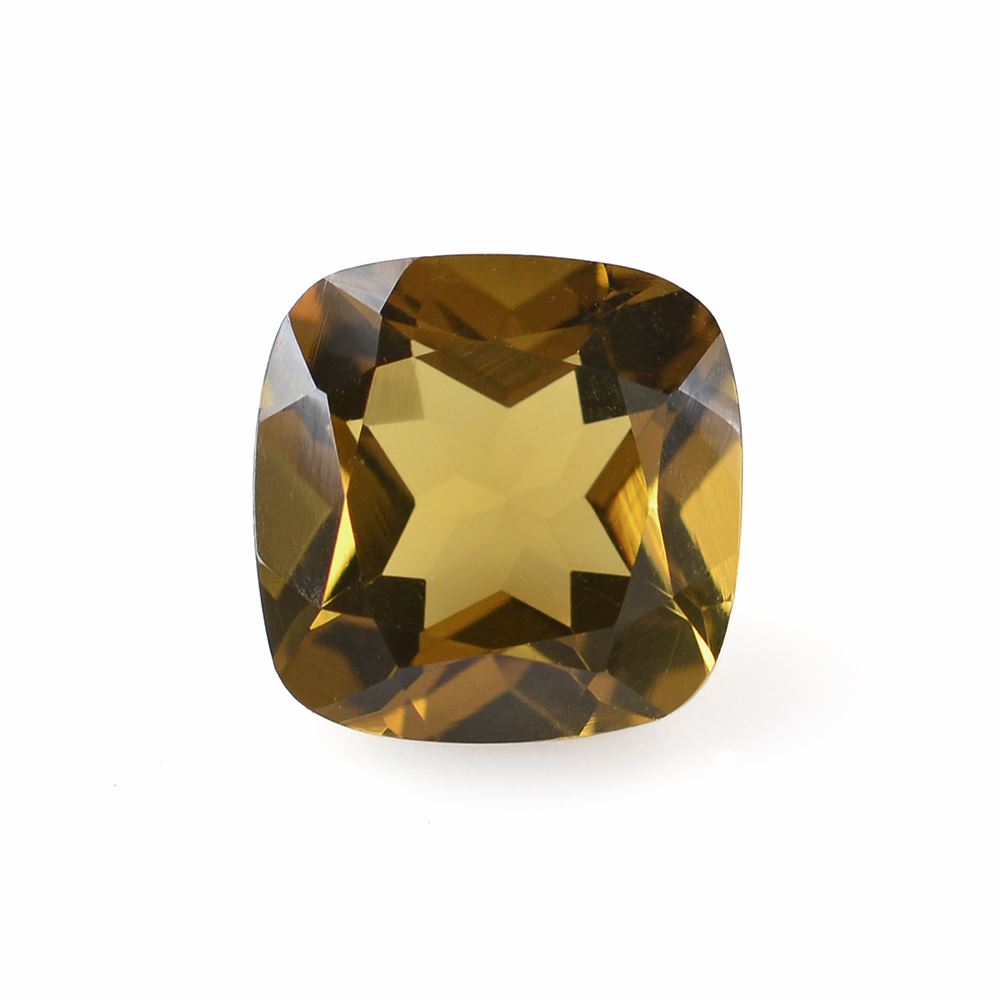 WHISKY QUARTZ CUT CUSHION 9MM 3.10 Cts.