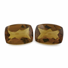 WHISKY QUARTZ BUFFTOP CUSHION 18X13MM 10.51 Cts.