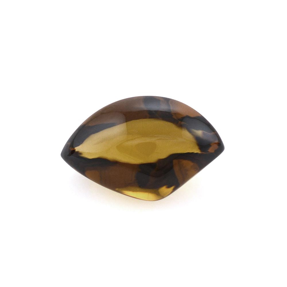 WHISKY QUARTZ BUFFTOP FANCY SHAPE 13X8MM 3.92 Cts.
