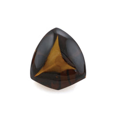WHISKY QUARTZ BUFFTOP FANCY KITE SHAPE 14X13MM 8.30 Cts.
