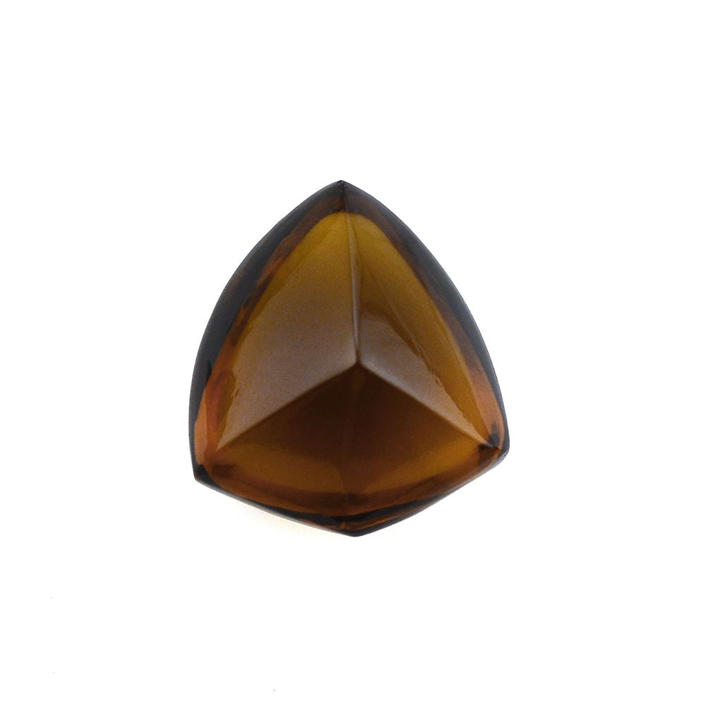WHISKY QUARTZ BUFFTOP FANCY KITE SHAPE 14X13MM 8.30 Cts.