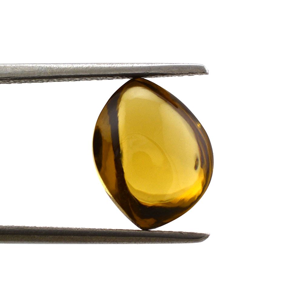 WHISKY QUARTZ BUFFTOP FANCY SHAPE 12X9.50MM 4.42 Cts.