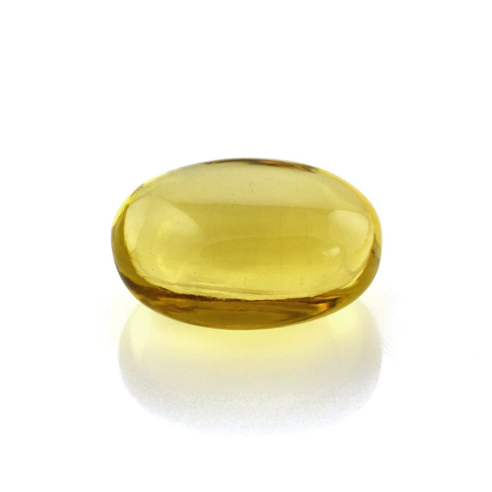 WHISKY QUARTZ PLAIN TUMBLE 15X10MM 9.79Cts.