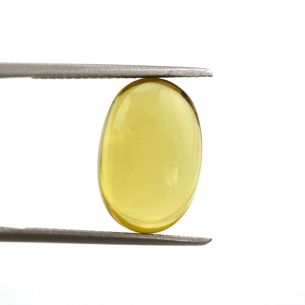 WHISKY QUARTZ PLAIN TUMBLE 15X10MM 9.79Cts.