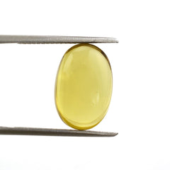 WHISKY QUARTZ PLAIN TUMBLE 15X10MM 9.79Cts.