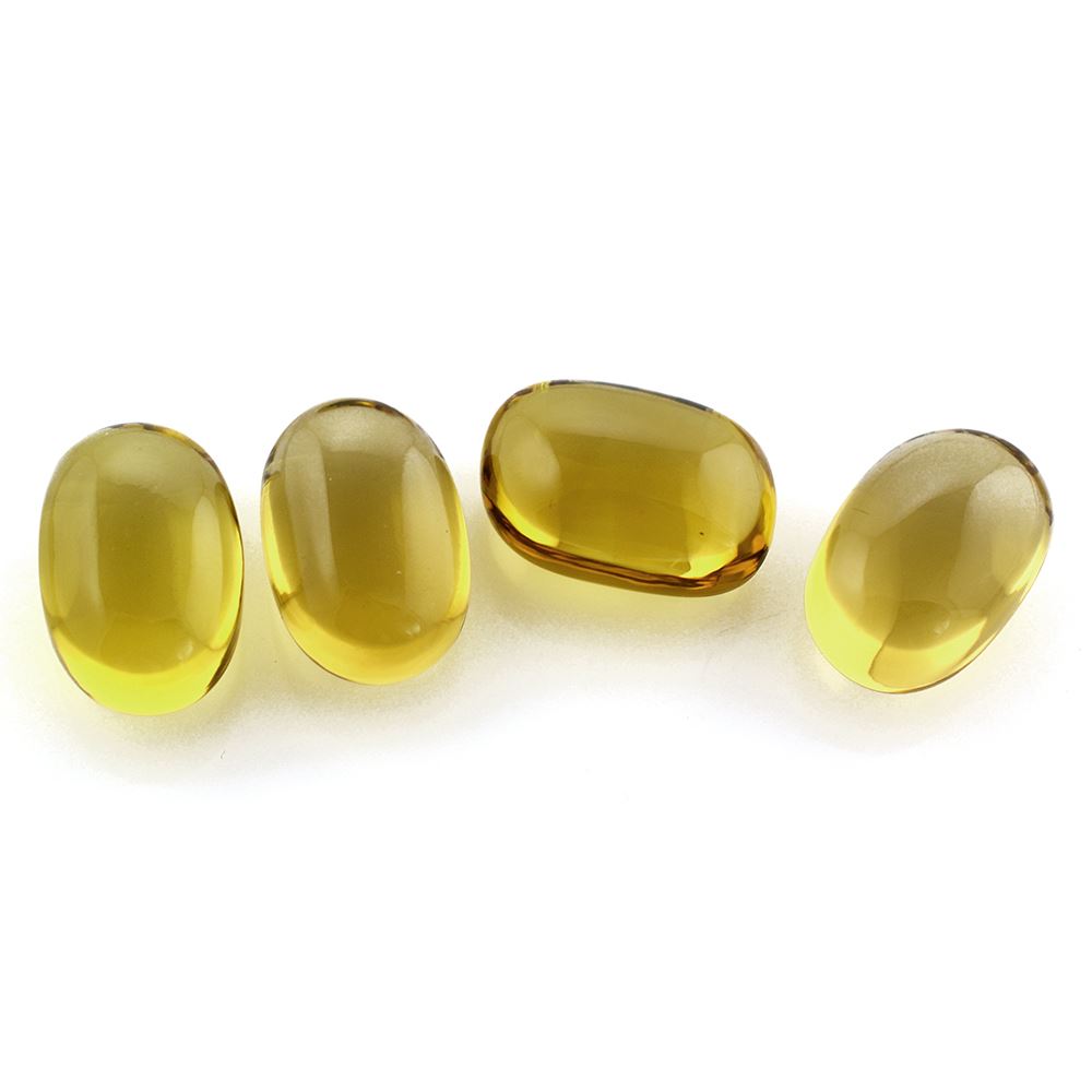 WHISKY QUARTZ PLAIN TUMBLE 15X10MM 9.79Cts.