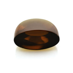 WHISKY QUARTZ HALF OVAL CAB 20MM 33.55Cts.