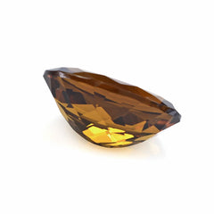 WHISKY QUARTZ CUT OVAL 18X13MM 10.59Cts.