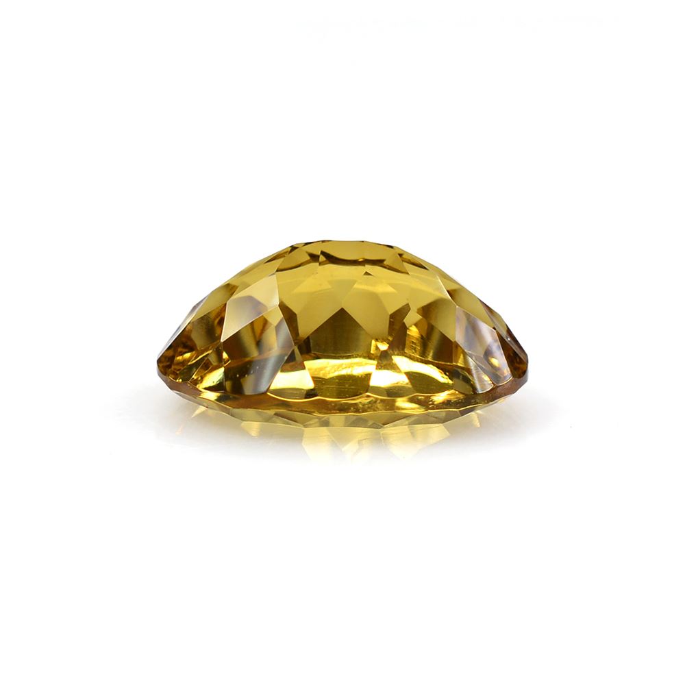 WHISKY QUARTZ CONCAVE CUT OVAL 14X10MM 5.26Cts.