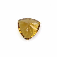WHISKY QUARTZ CONCAVE CUT TRILLION 14MM 7.425Cts.