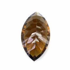 WHISKY QUARTZ CONCAVE CUT MARQUISE 22X12MM 11.13Cts.