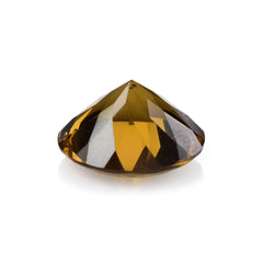 WHISKY QUARTZ CUT ROUND 14MM 7.55Cts.