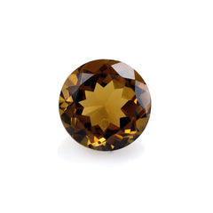 WHISKY QUARTZ CUT ROUND 12MM 6.1Cts.