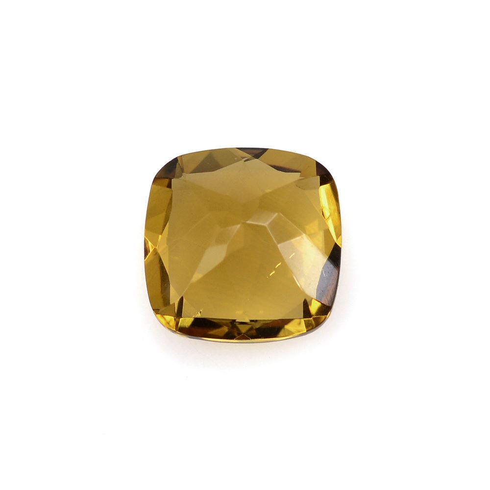 WHISKY QUARTZ CUT CUSHION 10MM 3.84Cts.