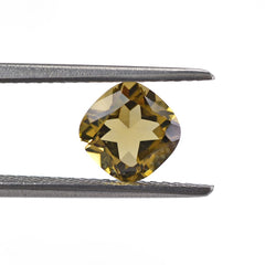WHISKY QUARTZ CUT CUSHION 6.50MM 1Cts.
