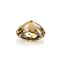 WHISKY QUARTZ CONCAVE CUT ROUND (LITE) 10MM 3.7Cts.