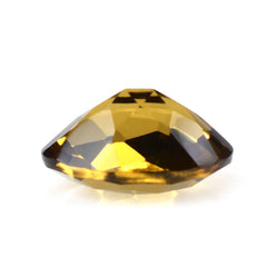 WHISKY QUARTZ CHECKER CUT OVAL 10X8MM 2.35 Cts.