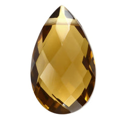 WHISKY QUARTZ BRIOLETTE PEAR (FULL DRILL) 15X9MM 4.12 Cts.