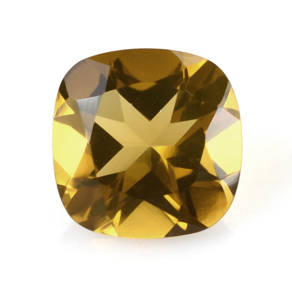 WHISKY QUARTZ CUT CUSHION 9MM 2.78 Cts.
