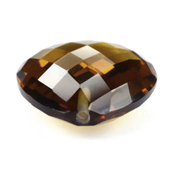 WHISKY QUARTZ BRIOLETTE PEAR (HALF DRILL) 20X15MM 11.20 Cts.