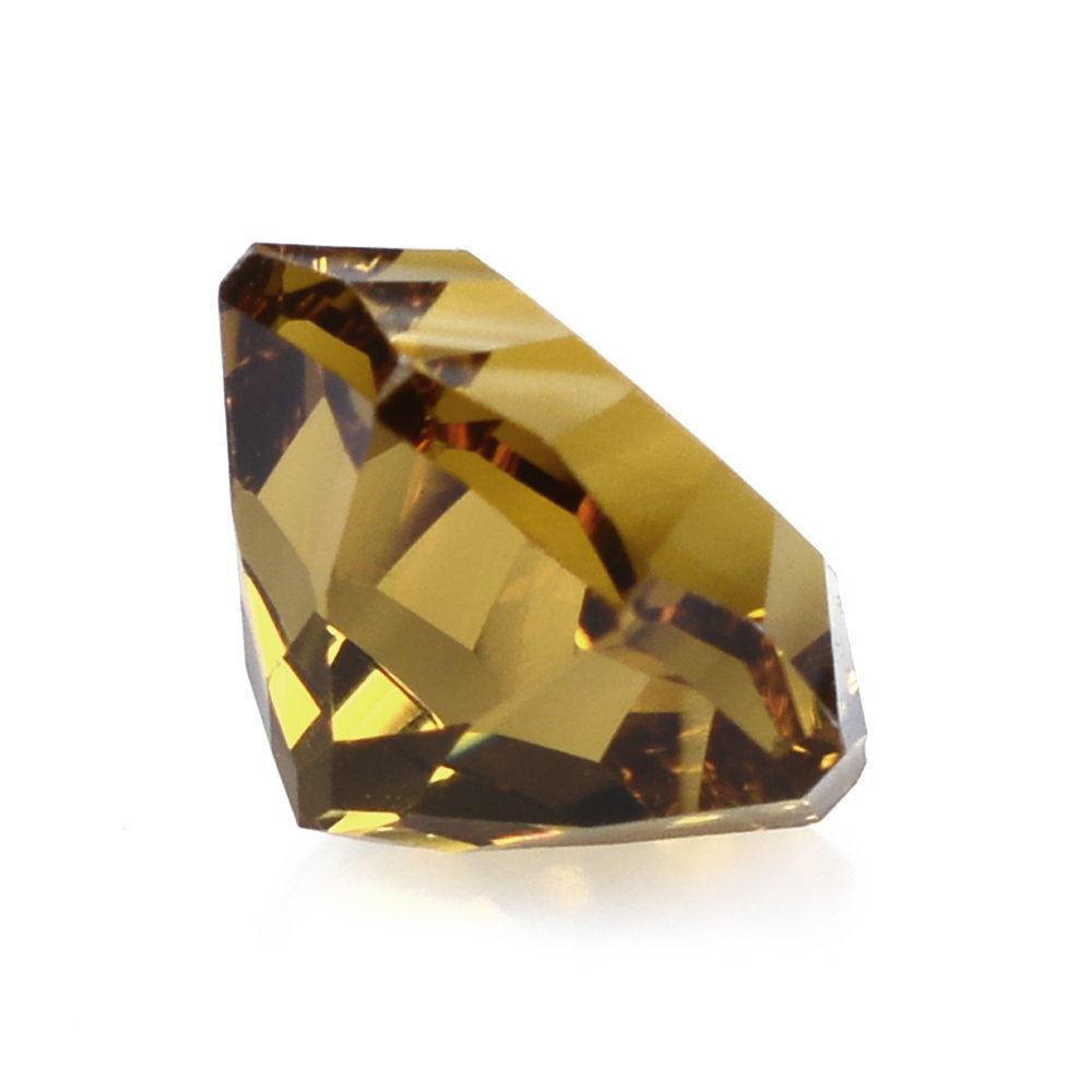 WHISKY QUARTZ CONCAVE NINETY CUT ROUND 8MM 2.00 Cts.