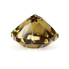 WHISKY QUARTZ CONCAVE NINETY CUT ROUND 8MM 2.00 Cts.