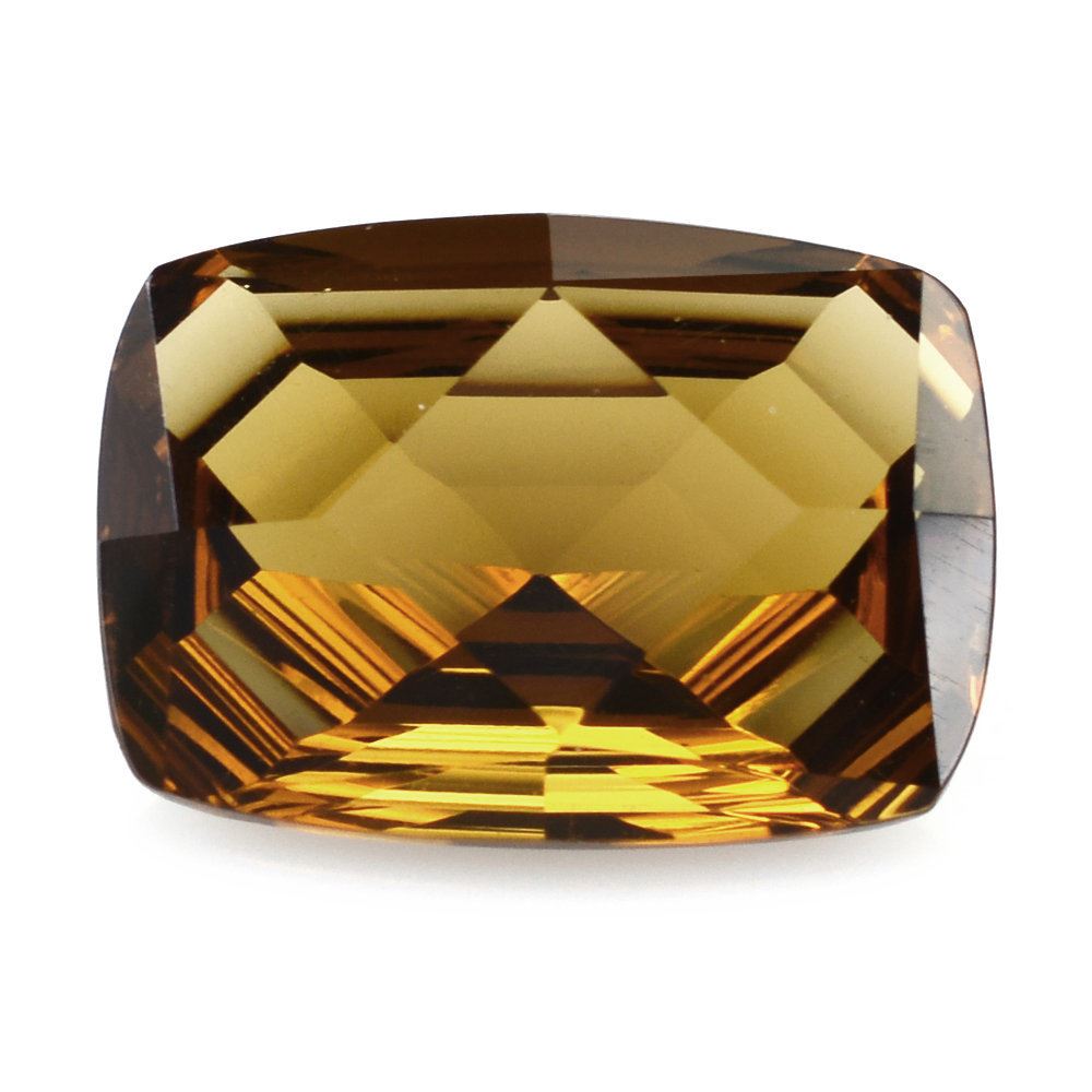 WHISKY QUARTZ CONCAVE CUSHION 14X10MM 5.70 Cts.