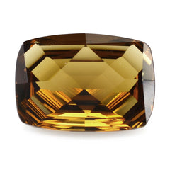 WHISKY QUARTZ CONCAVE CUSHION 14X10MM 5.70 Cts.