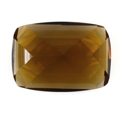 WHISKY QUARTZ CONCAVE CUSHION 14X10MM 5.70 Cts.