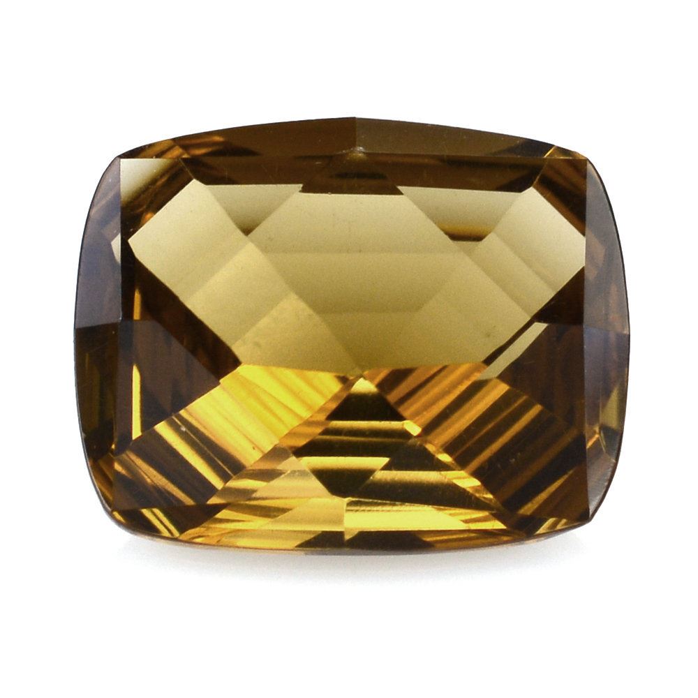 WHISKY QUARTZ CONCAVE CUSHION 10X8MM 2.59 Cts.