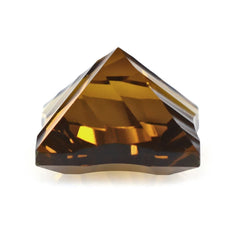 WHISKY QUARTZ CONCAVE NINETY CUT SQUARE 10MM 4.35 Cts.