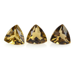 WHISKY QUARTZ CUT TRILLION 5MM 0.38 Cts.