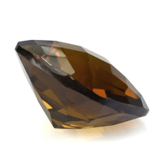 WHISKY QUARTZ CHECKER CUT CUSHION 12MM 6.25 Cts.