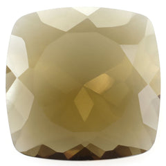 WHISKY QUARTZ CUT CUSHION 18MM 13.53 Cts.
