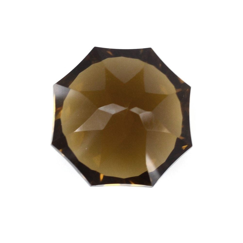 WHISKY QUARTZ NINETY CUT ROUND 8MM 2.00 Cts.