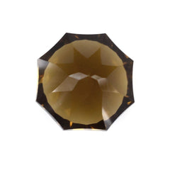 WHISKY QUARTZ NINETY CUT ROUND 8MM 2.00 Cts.