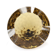 WHISKY QUARTZ NIRVANA CUT ROUND 15MM 9.90 Cts.