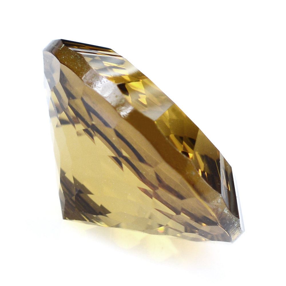 WHISKY QUARTZ NIRVANA CUT ROUND 15MM 9.90 Cts.